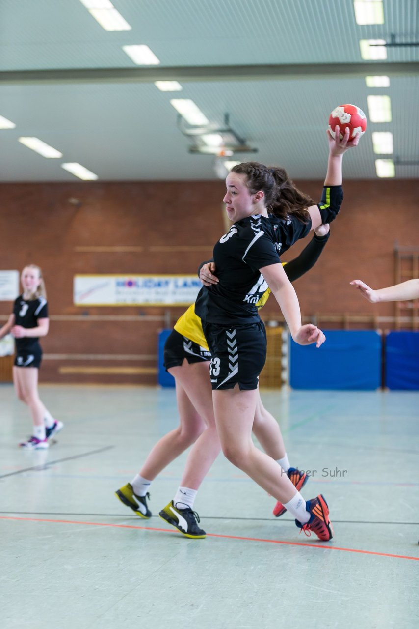 Bild 222 - B-Juniorinnen Bramstedter TS - TSV Altenholz : Ergebnis: 17:16